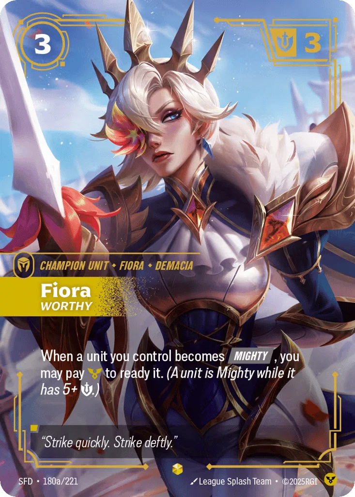 Fiora, Worthy · Spiritforged