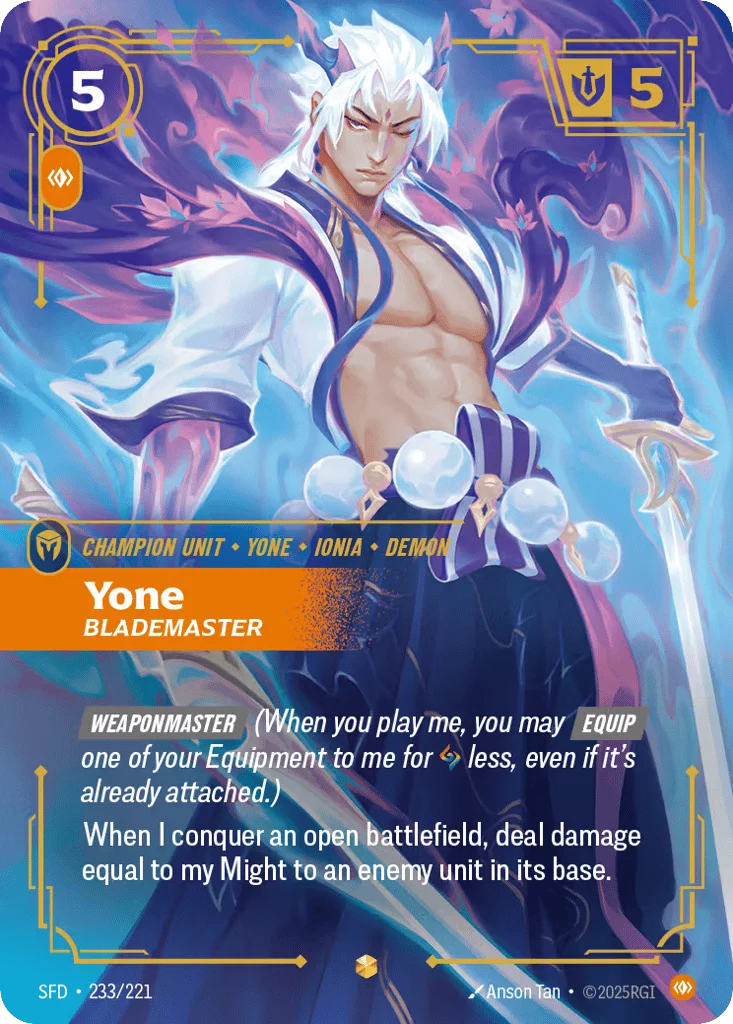 Yone, Blademaster · Spiritforged
