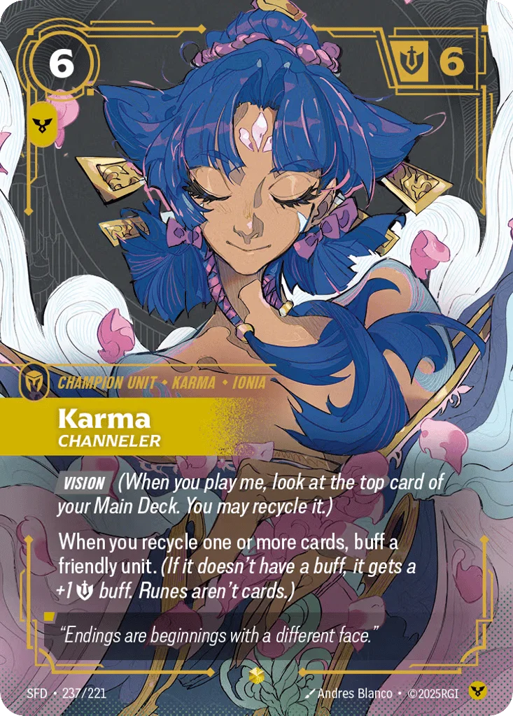 Karma, Channeler · Spiritforged