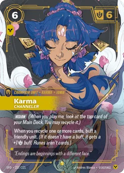 Karma, Channeler