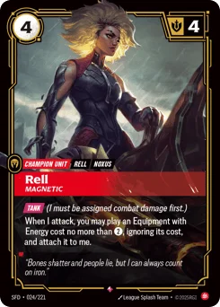 Rell, Magnetic