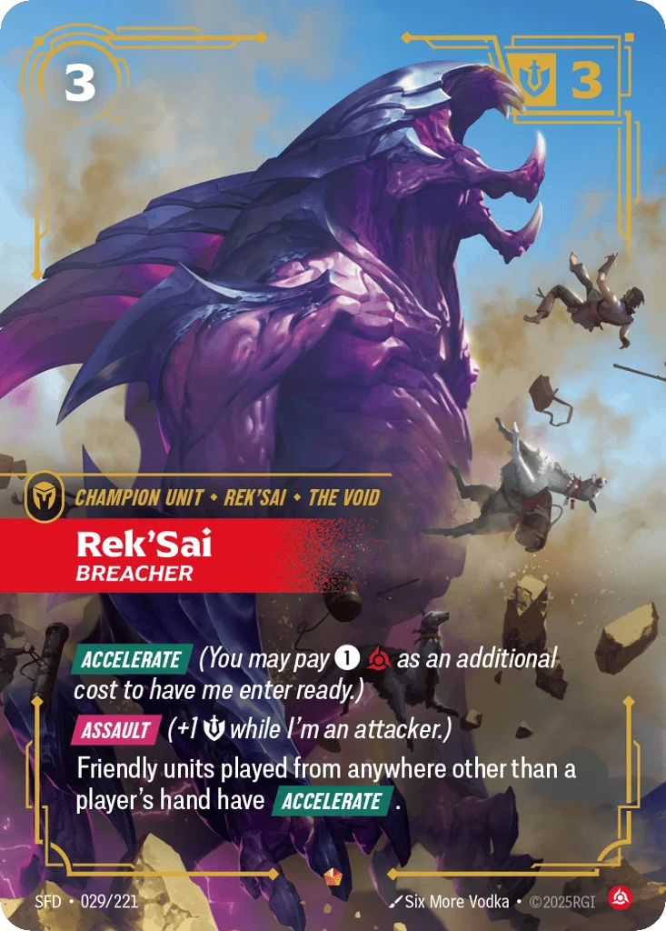 Rek'sai, Breacher · Spiritforged