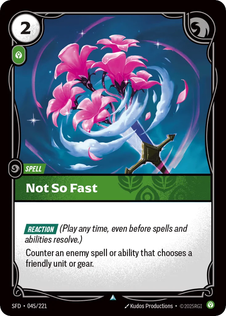 Not So Fast · Spiritforged