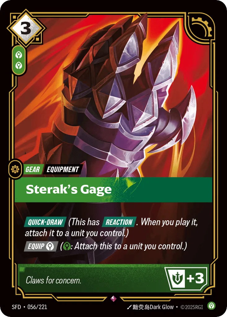 Sterak's Gage · Spiritforged