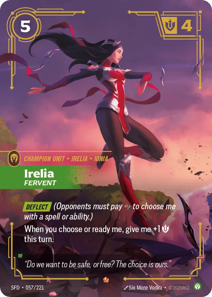 Irelia, Fervent · Spiritforged