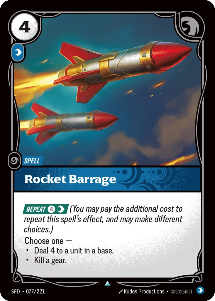 Rocket Barrage · Spiritforged