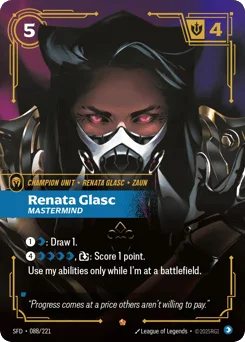 Renata Glasc, Mastermind