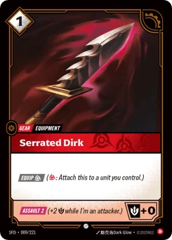 Serrated Dirk
