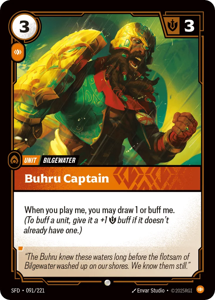 Buhru Captain · Spiritforged