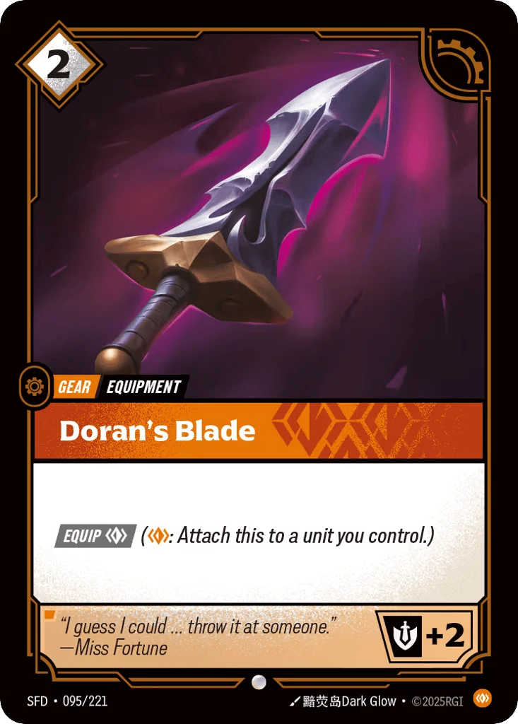 Doran's Blade · Spiritforged