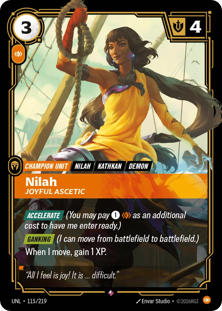 Nilah, Joyful Ascetic · Unleashed