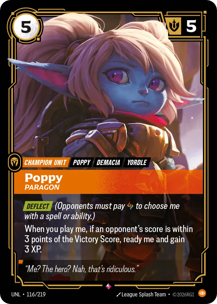 Poppy, Paragon · Unleashed
