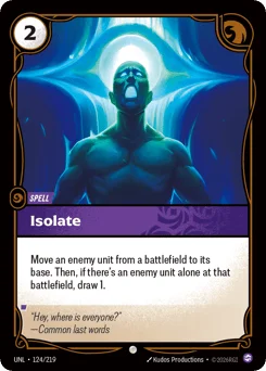 Isolate