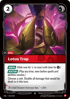 Lotus Trap