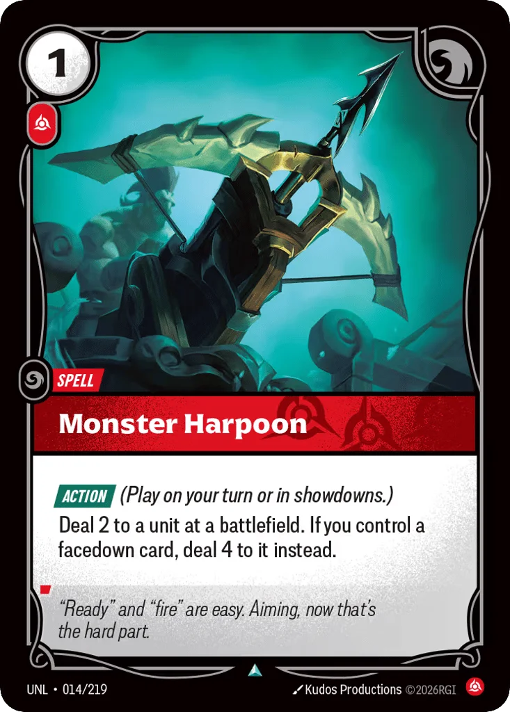 Monster Harpoon · Unleashed