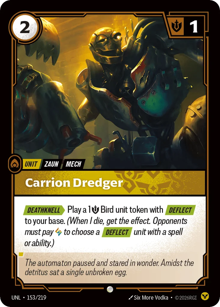 Carrion Dredger · Unleashed