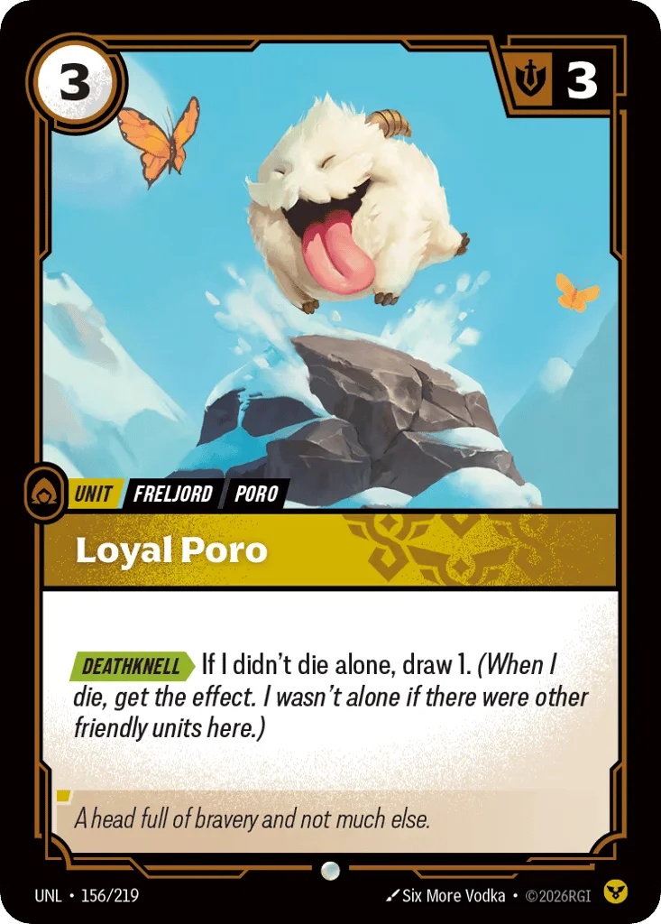 Loyal Poro · Unleashed
