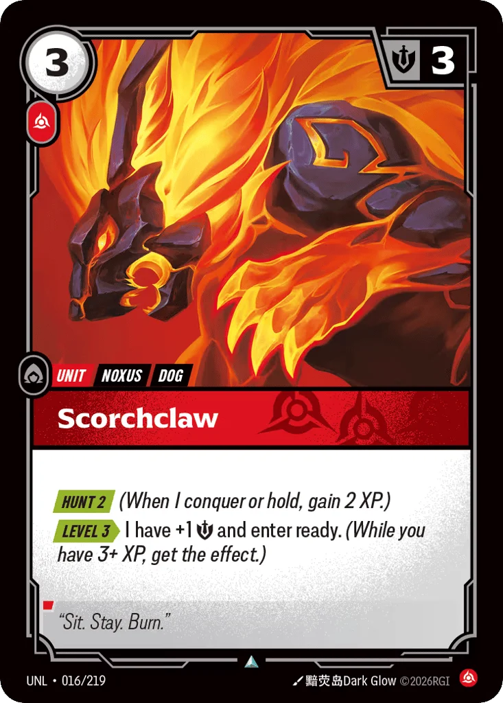 Scorchclaw · Unleashed