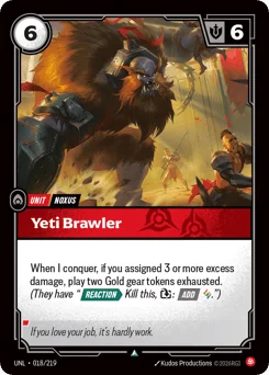 Yeti Brawler