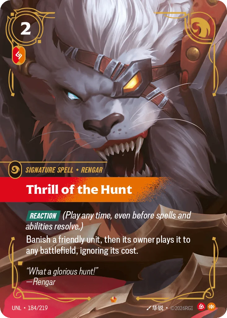 Thrill Of The Hunt · Unleashed