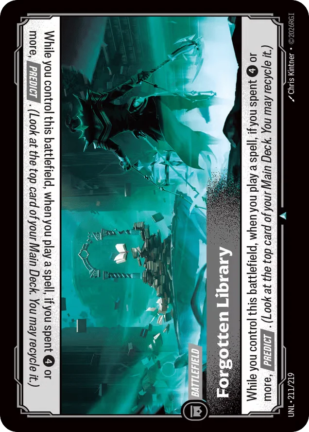 Forgotten Library · Unleashed