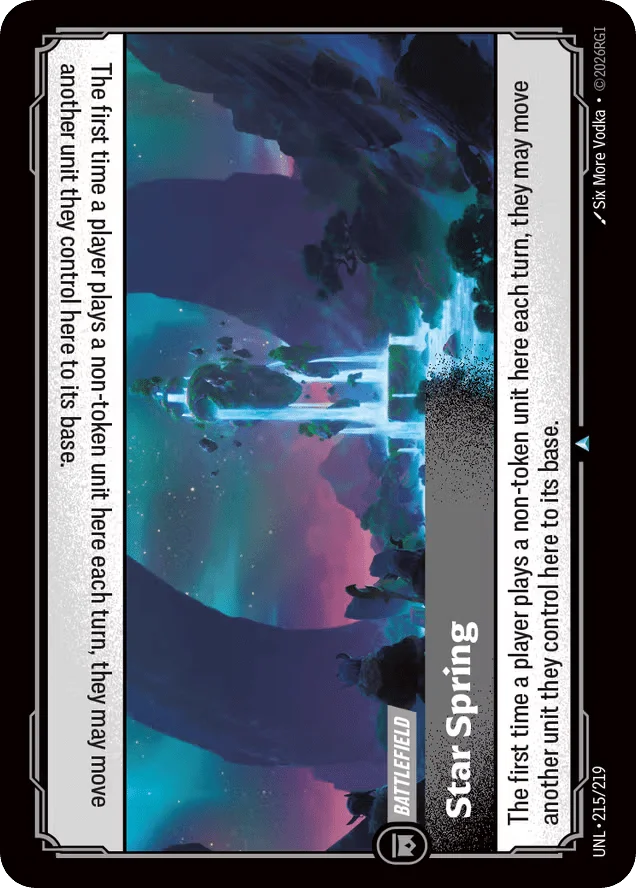Star Spring · Unleashed