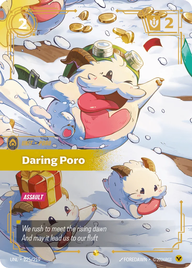 Daring Poro · Unleashed