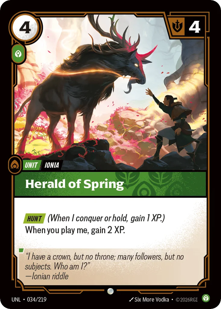 Herald Of Spring · Unleashed