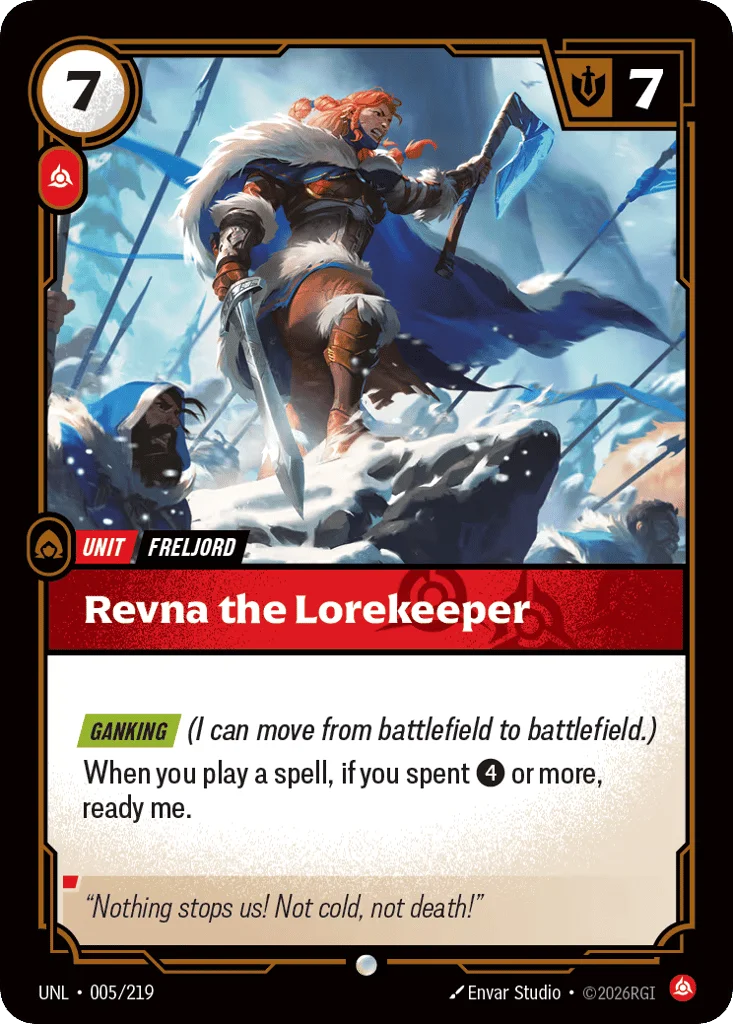 Revna The Lorekeeper · Unleashed