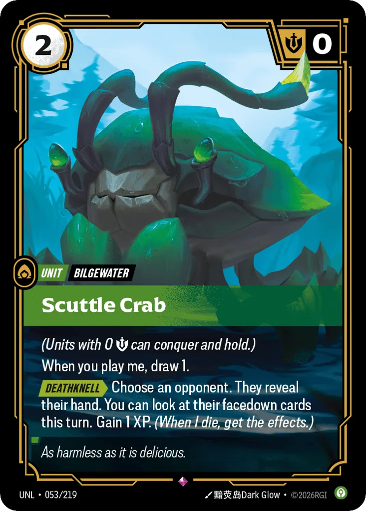 Scuttle Crab · Unleashed