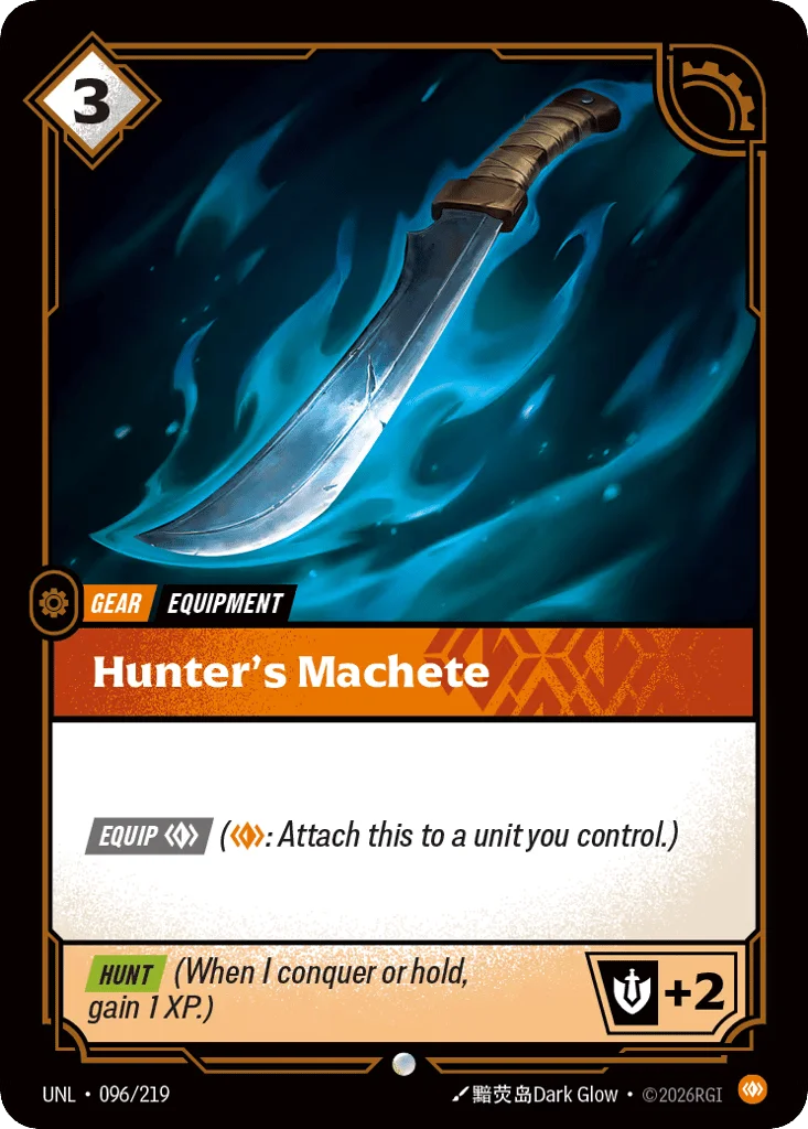 Hunter's Machete · Unleashed