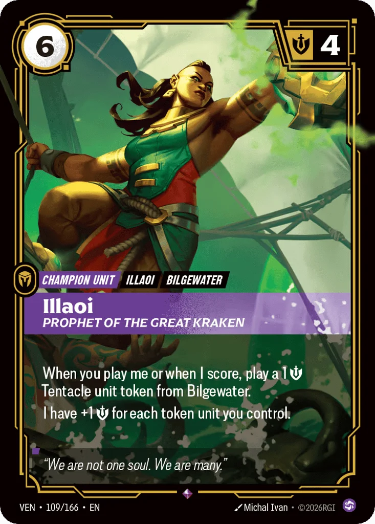 Illaoi, Prophet Of The Great Kraken · Vendetta