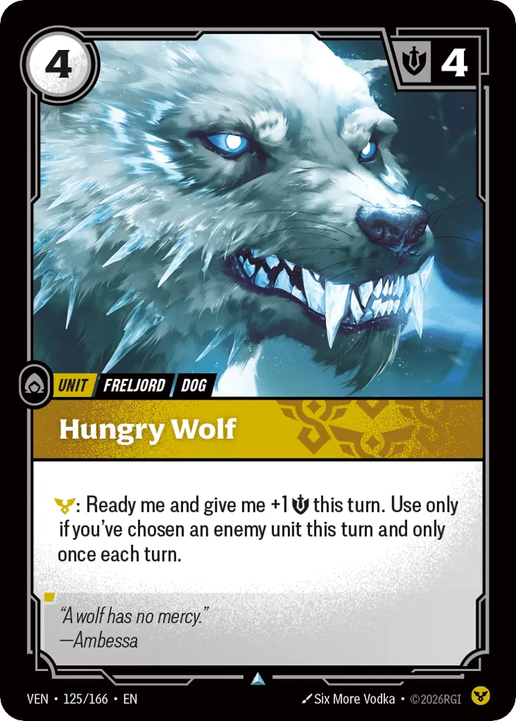 Hungry Wolf · Vendetta