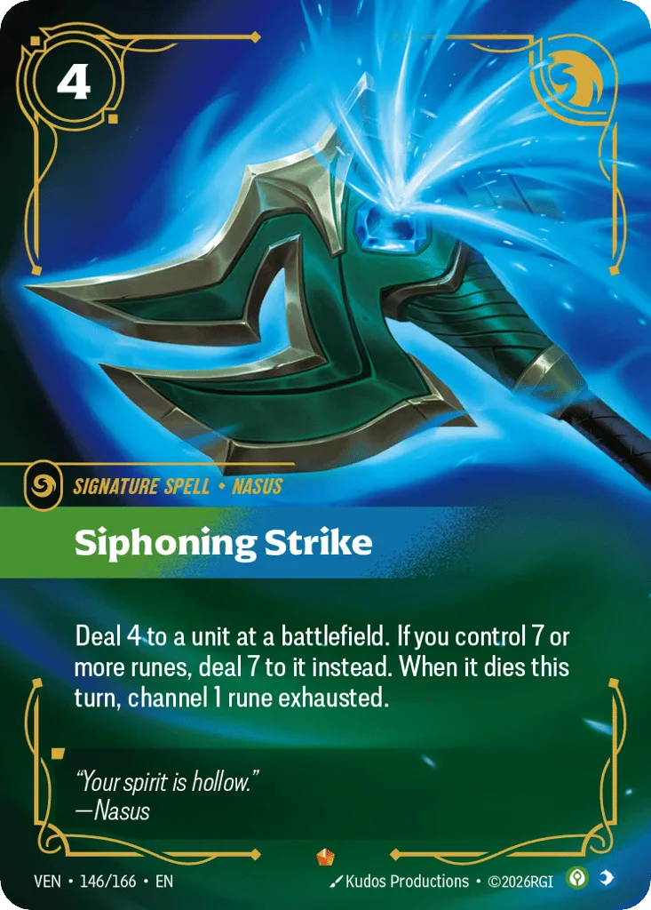 Siphoning Strike · Vendetta