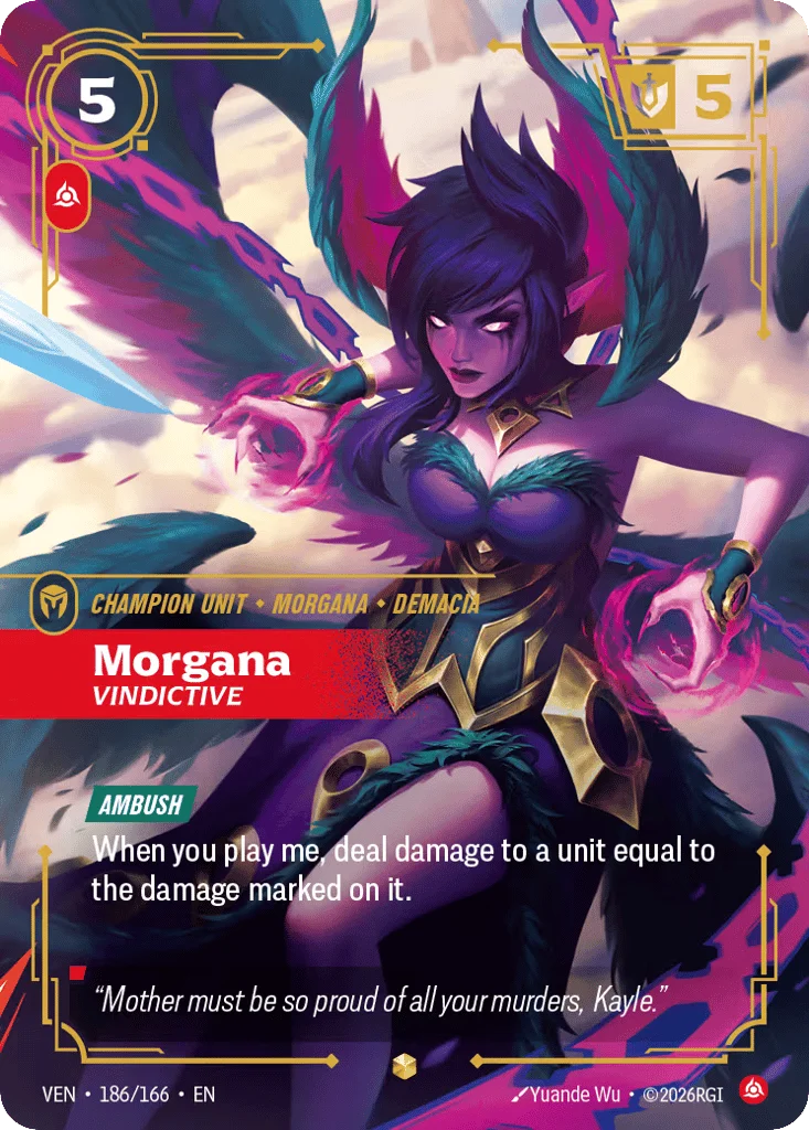 Morgana, Vindictive · Vendetta