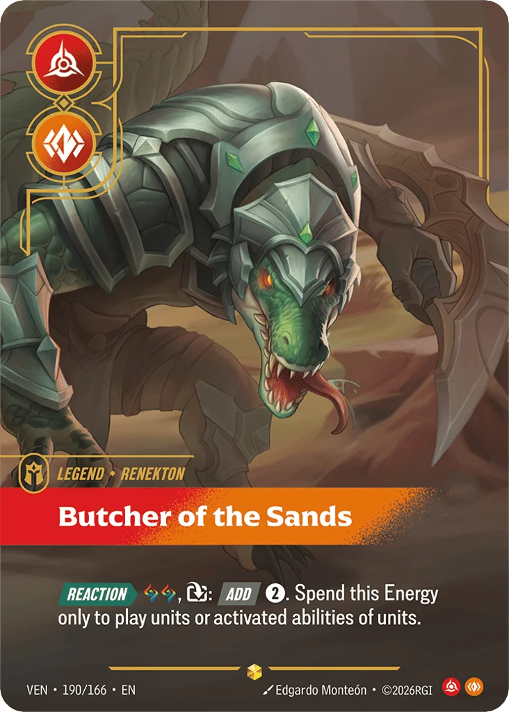 Butcher Of The Sands · Vendetta