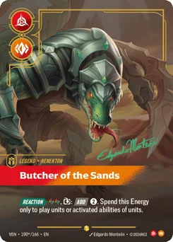 Butcher Of The Sands