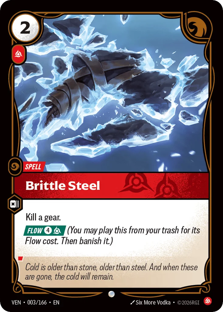 Brittle Steel · Vendetta