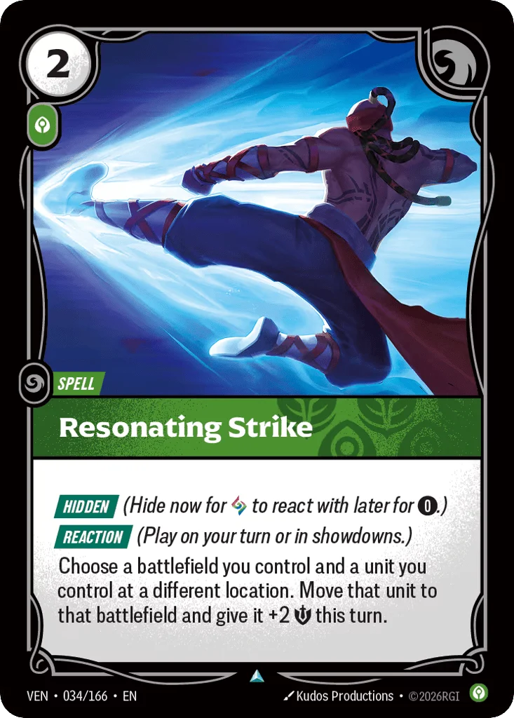 Resonating Strike · Vendetta