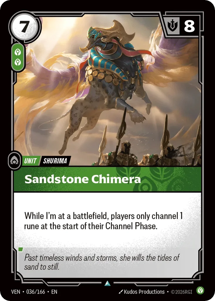 Sandstone Chimera · Vendetta