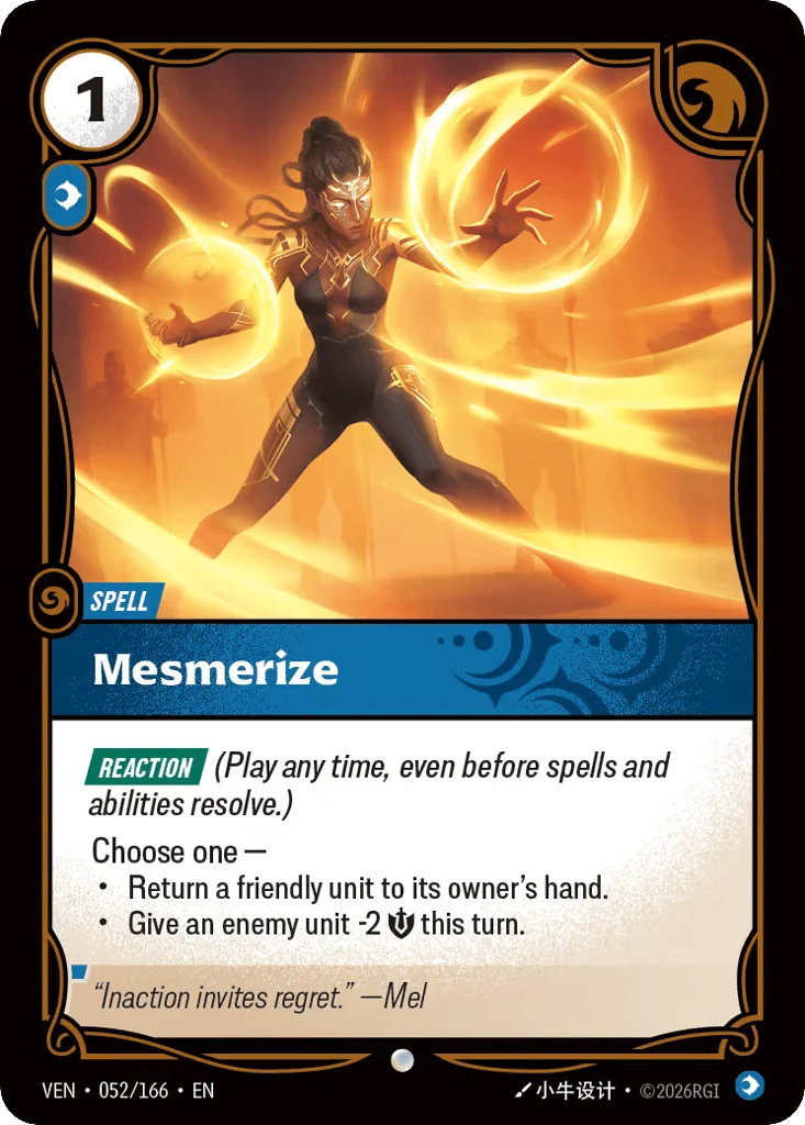 Mesmerize · Vendetta