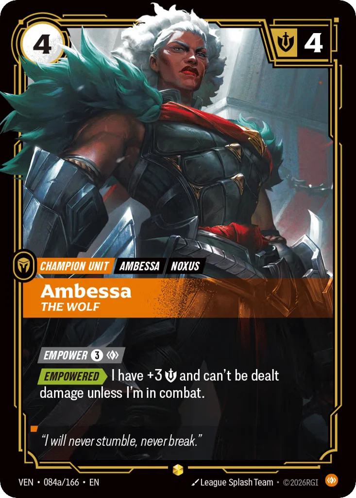 Ambessa, The Wolf · Vendetta