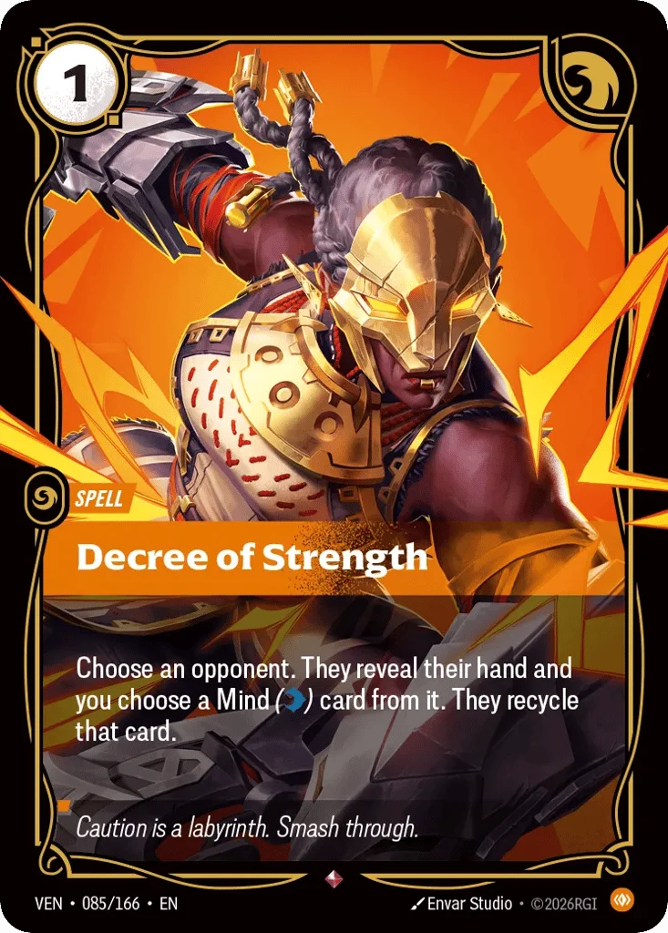 Decree Of Strength · Vendetta