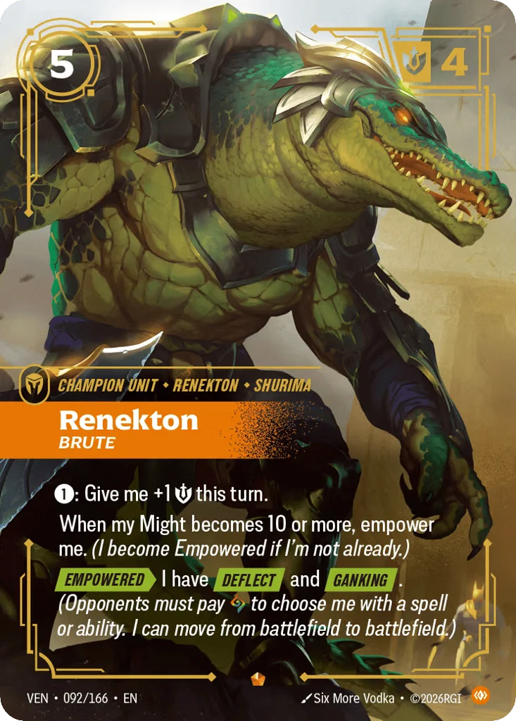 Renekton, Brute · Vendetta