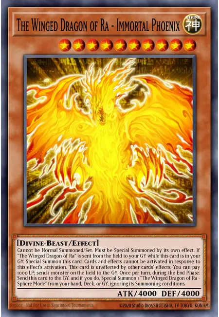 The Winged Dragon of Ra - Immortal Phoenix