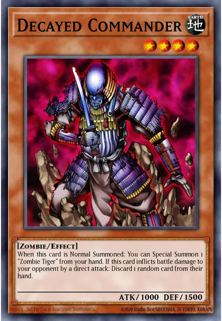 Decayed Commander · Speed Duel: Arena of Lost Souls