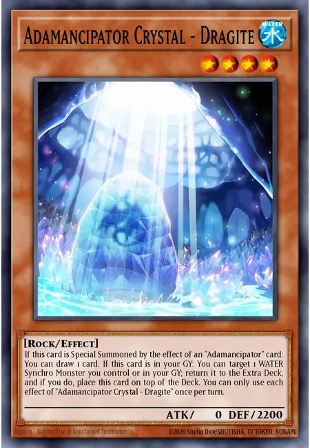 Adamancipator Crystal - Dragite