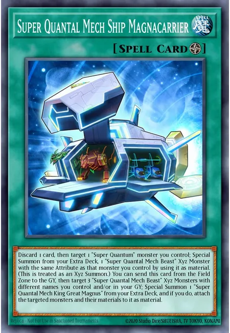 Super Quantal Mech Ship Magnacarrier