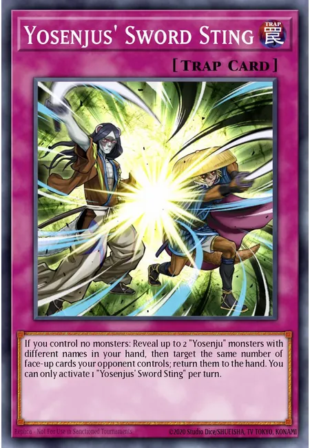 Espada Agulha dos Yosenjus