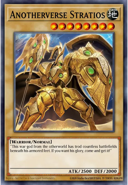 Anotherverse Stratios · Yu-Gi-Oh! Championship Series 2025 prize cards